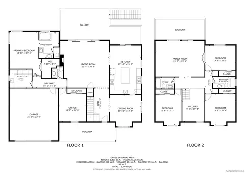 Floorplan - 25919 Matlin Rd, Ramona, CA 92065 photo 1 of 1