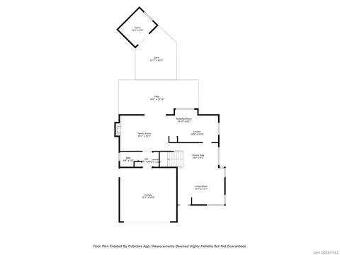 Floorplan - 1655 Splitrail Dr, Encinitas, CA 92024 photo 1 of 2
