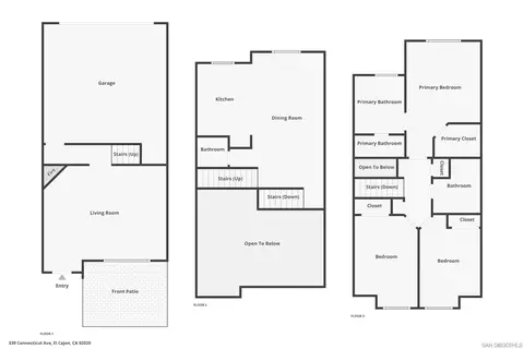 Floorplan - 339 Connecticut Ave, El Cajon, CA 92020 photo 4 of 4
