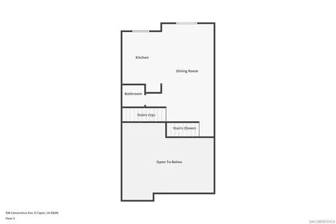 Floorplan - 339 Connecticut Ave, El Cajon, CA 92020 photo 2 of 4