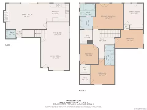 Floorplan - 2364 Oakridge Pl, Escondido, CA 92026 photo 1 of 1