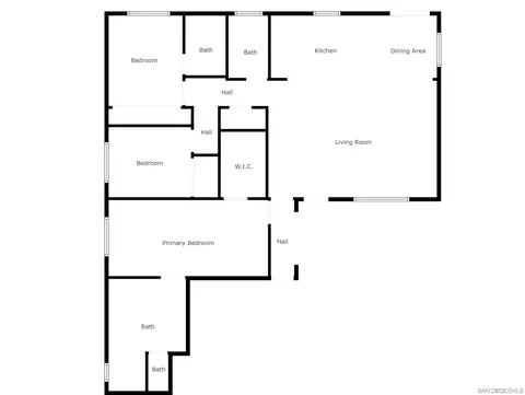 Floorplan - 9117 Heatherdale St, Santee, CA 92071 photo 1 of 1
