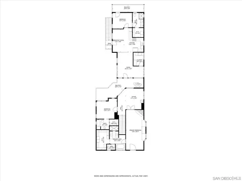 Floorplan - 260 H Ave, Coronado, CA 92118 photo 2 of 4
