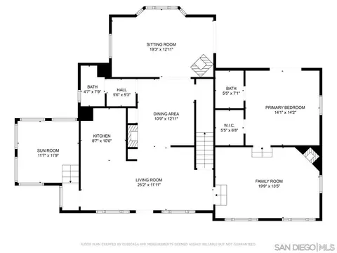 Floorplan - 4728 Pine Ridge Ave, Julian, CA 92036 photo 1 of 2