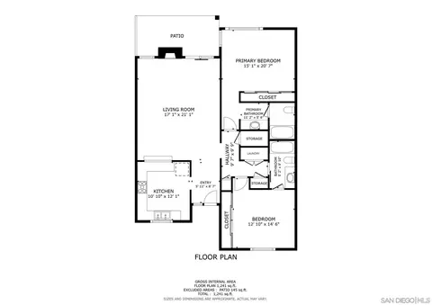 Floorplan - 4121 Oak Island Ln, Fallbrook, CA 92028 photo 1 of 1