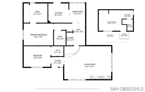 Floorplan - 433 E 6th Ave, Escondido, CA 92025 photo 1 of 1
