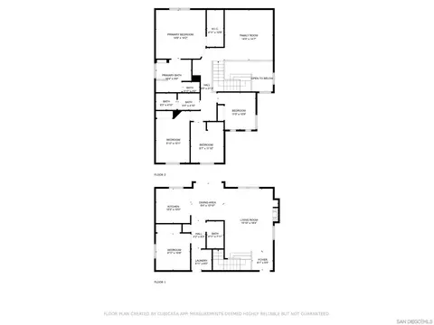 Floorplan - 2969 River Dance Way, Alpine, CA 91901 photo 3 of 3