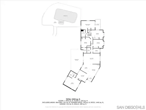 Floorplan - 2162 Shire Dr, El Cajon, CA 92019 photo 1 of 2
