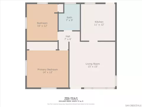 Floorplan - 10051 Casa De Oro Blvd, Spring Valley, CA 91977 photo 1 of 2