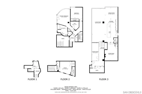 Floorplan - 12911 Via Grimaldi, Del Mar, CA 92014 photo 1 of 1