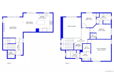 Floorplan - 4545 Milano Way, Oceanside, CA 92057 photo 1 of 1