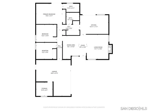 Floorplan - 1718 Greentree Rd, Encinitas, CA 92024 photo 1 of 1