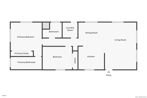 Floorplan - 8545 Mission Gorge Rd #SPC 141, Santee, CA 92071 photo 1 of 1
