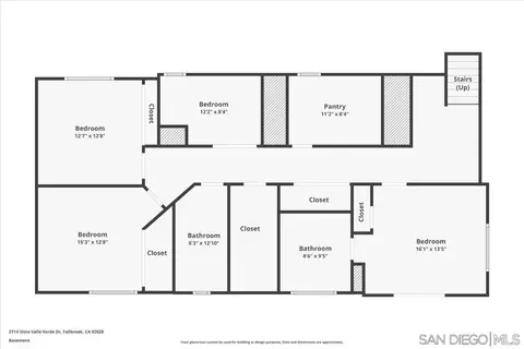 Floorplan - 2114 Vista Valle Verde Dr, Fallbrook, CA 92028 photo 2 of 4
