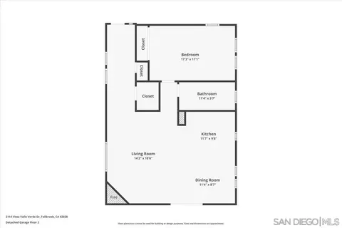Floorplan - 2114 Vista Valle Verde Dr, Fallbrook, CA 92028 photo 1 of 4