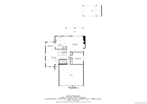 Floorplan - 10835 Sima Ct, Santee, CA 92071 photo 1 of 2