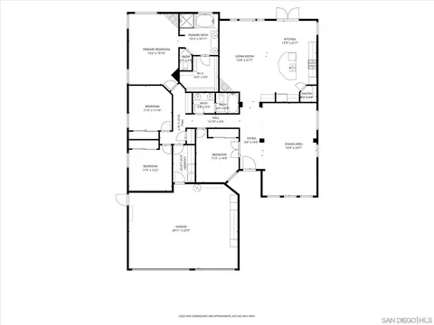Floorplan - 13802 Cheryl Creek Dr, El Cajon, CA 92021 photo 1 of 1