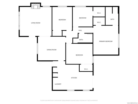 Floorplan - 4344 Yale Ave, La Mesa, CA 91942 photo 1 of 1