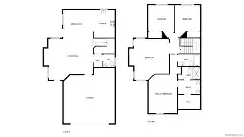Floorplan - 1822 Mcdougal Way, El Cajon, CA 92021 photo 1 of 1