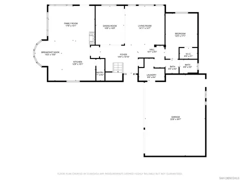 Floorplan - 3380 Vista Norte, Escondido, CA 92025 photo 2 of 3