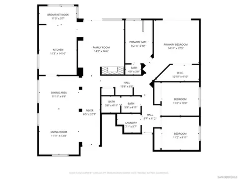 Floorplan - 470 Chestnut Roan Dr, Alpine, CA 91901 photo 1 of 1