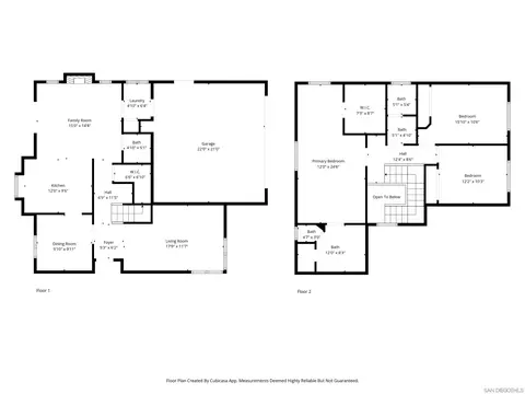 Floorplan - 7982 Lemon Cir, La Mesa, CA 91941 photo 1 of 3