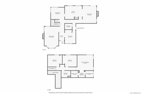 Floorplan - 2010 Palsero Ave, Escondido, CA 92029 photo 1 of 3