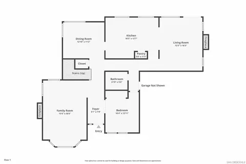 Floorplan - 2010 Palsero Ave, Escondido, CA 92029 photo 2 of 3