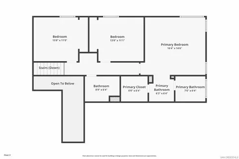 Floorplan - 2010 Palsero Ave, Escondido, CA 92029 photo 3 of 3