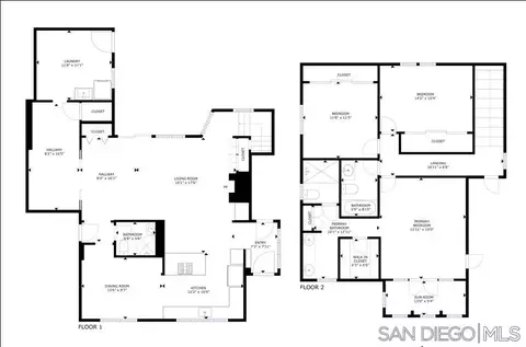 Floorplan - 302 E Ave, Coronado, CA 92118 photo 3 of 3