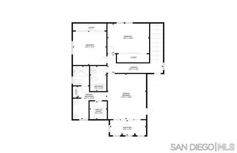 Floorplan - 302 E Ave, Coronado, CA 92118 photo 2 of 3