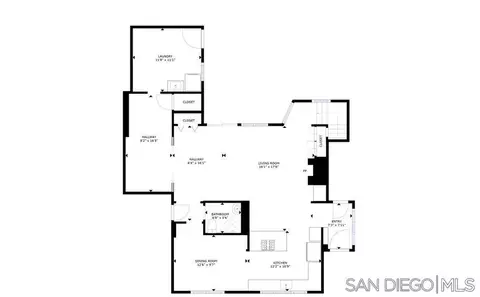 Floorplan - 302 E Ave, Coronado, CA 92118 photo 1 of 3