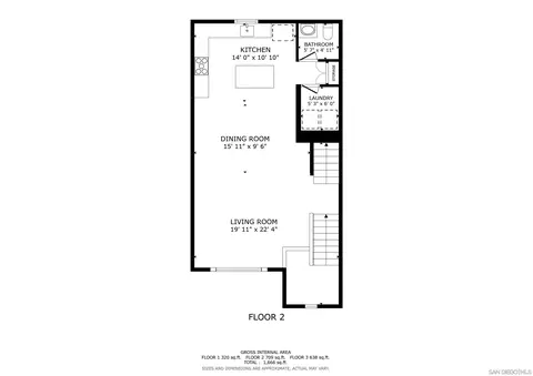 Floorplan - 4347 Harbor Way #4, Oceanside, CA 92056 photo 2 of 3