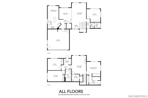 Floorplan - 14036 Tierra Bonita Rd, Poway, CA 92064 photo 1 of 1