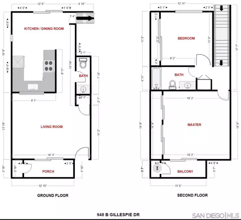 Floorplan - 948 Gillespie Dr, Spring Valley, CA 91977 photo 1 of 1