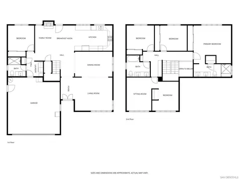 Floorplan - 3576 Normandy Cir, Oceanside, CA 92056 photo 3 of 3