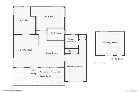 Floorplan - 2146 El Pasillo, Spring Valley, CA 91977 photo 2 of 2