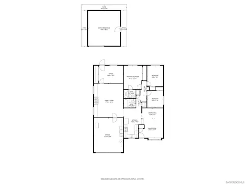 Floorplan - 10012 Shaggybark, Santee, CA 92071 photo 1 of 1