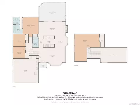 Floorplan - 5639 Pony Ct, Oceanside, CA 92057 photo 1 of 1