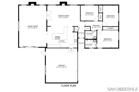 Floorplan - 838 David Dr, Chula Vista, CA 91910 photo 1 of 1