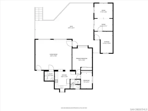 Floorplan - 2820 Highlands Blvd, Spring Valley, CA 91977 photo 1 of 1