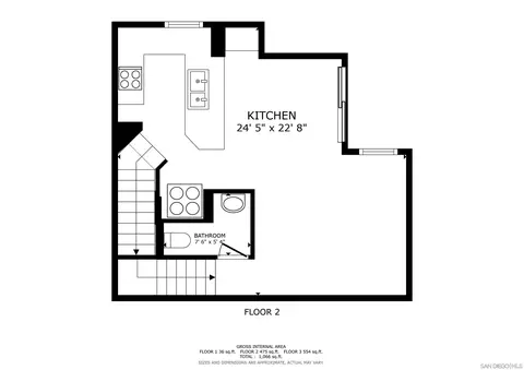 Floorplan - 5074 Cascade Way #102, Oceanside, CA 92057 photo 2 of 3