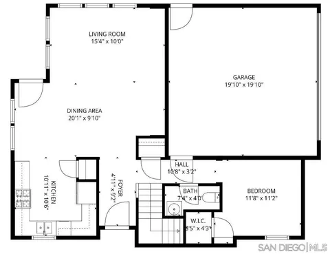 Floorplan - 3595 Glen Ave, Carlsbad, CA 92010 photo 1 of 2
