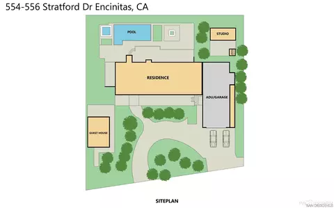 Floorplan - 554 556 Stratford Dr, Encinitas, CA 92024 photo 2 of 7