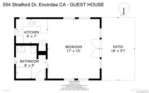 Floorplan - 554 556 Stratford Dr, Encinitas, CA 92024 photo 7 of 7