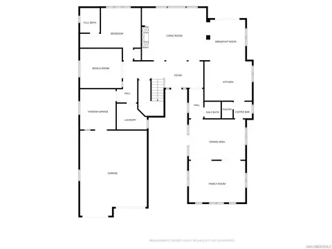 Floorplan - 310 Highland Oaks, Fallbrook, CA 92028 photo 1 of 2