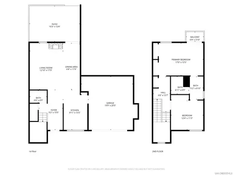 Floorplan - 3003 Orleans E, San Diego, CA 92110 photo 1 of 3