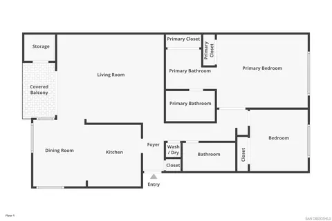 Floorplan - 234 Turf View Dr, Solana Beach, CA 92075 photo 1 of 1