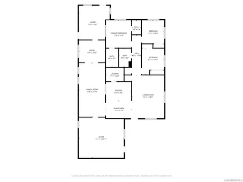 Floorplan - 538 Paraiso Ave, Spring Valley, CA 91977 photo 1 of 1