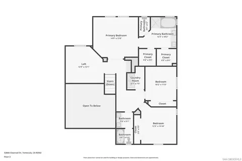 Floorplan - 32666 Clearvail Dr, Temecula, CA 92592 photo 2 of 2